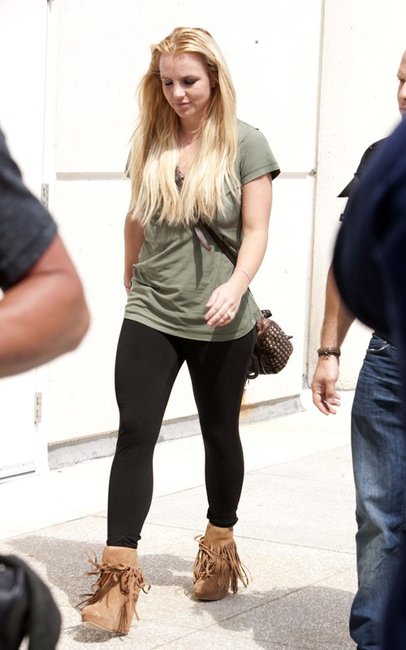 britney spears ankle boots